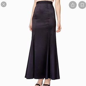 Maxi Speechless Formal Black Zip Up Skirt